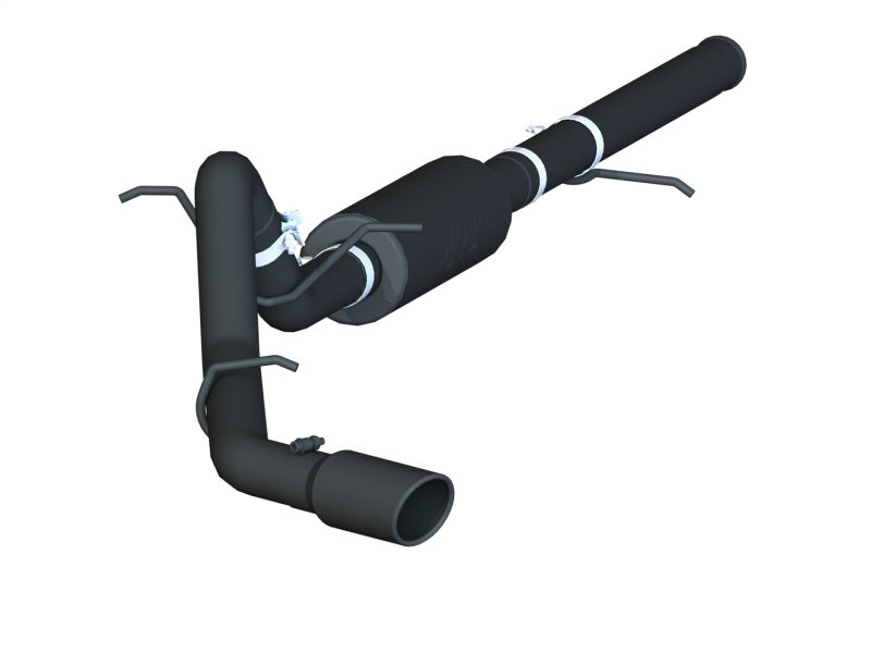 MBRP 14-17 Chevrolet Silverado 1500 4.3/5.3L 3in Cat Back Single Side Exit Black Exhaust Secondary image