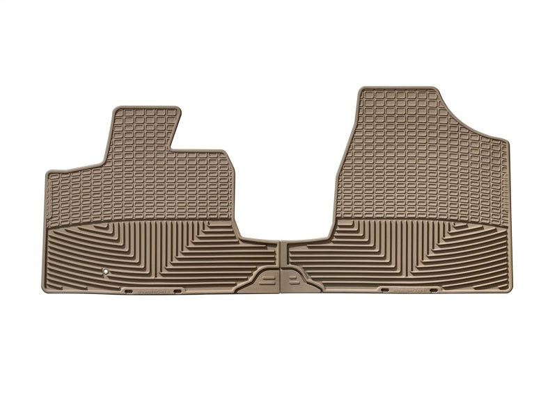WeatherTech 08+ Chrysler Town & Country Front Rubber Mats - Tan Secondary image
