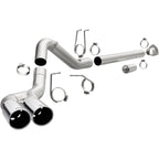 MagnaFlow 08-17 Ford F-250/F-350/F-450 4.6L/6.7 DPF-Back SS 4in Dual Single Passenger Side Rear Exit exhaust system components