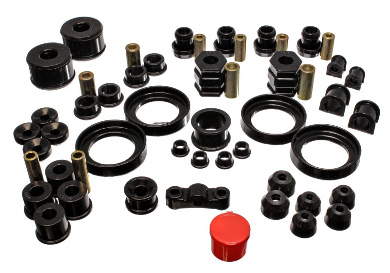 Energy Suspension 99-00 Honda Civic Si Black Hyper-Flex Master Bushing Set Secondary image