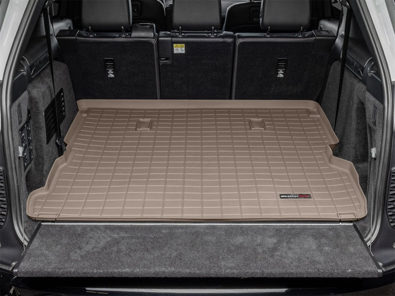 WeatherTech 2017+ Land Rover Discovery Cargo Liners - Tan (w/ 4 Zone Climate Control) Secondary image