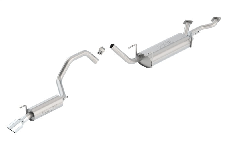 Borla 98-04 Lexus LX470/Toyota Land Cruiser Stainless Steel Catback Exhaust for offroad performance upgrades.