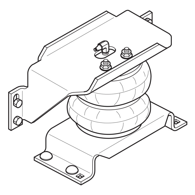 Firestone Ride-Rite Air Helper Spring Kit Front 07-17 Dodge RAM 3500HD Cab 2WD/4WD (W217602478) designed for offroad performance. Main image