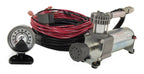 Air Lift Load Controller Single Heavy Duty Compressor kit with gauge and wiring
