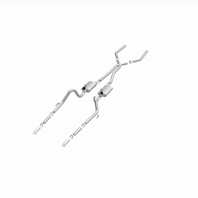 MagnaFlow Sys C/B 64-66 Ford Mustang 2.5inch performance exhaust system