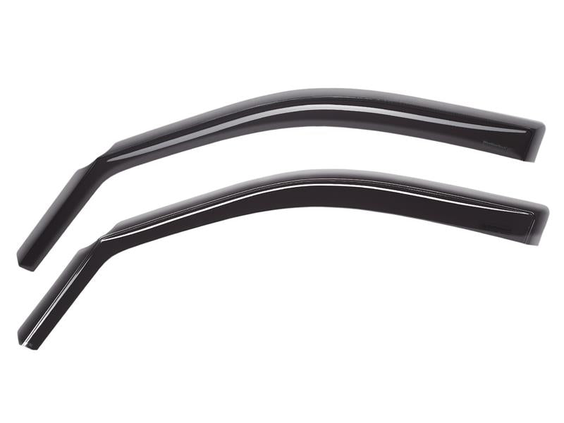 WeatherTech 2017+ Ford F-250/F-350/F-450/F-550 Front Side Window Deflectors - Dark Smoke Secondary image
