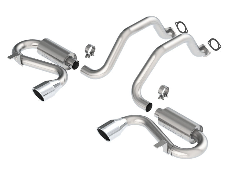 Borla 97-04 C5 Corvette (incl Z06) 5.7L V8 AT/MT Aggressive Stinger Cat-Back Exhaust components