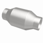 MagnaFlow Conv Univ 2.5in Inlet/Outlet Center/Center Round for offroad parts and Jeep Wrangler accessories.