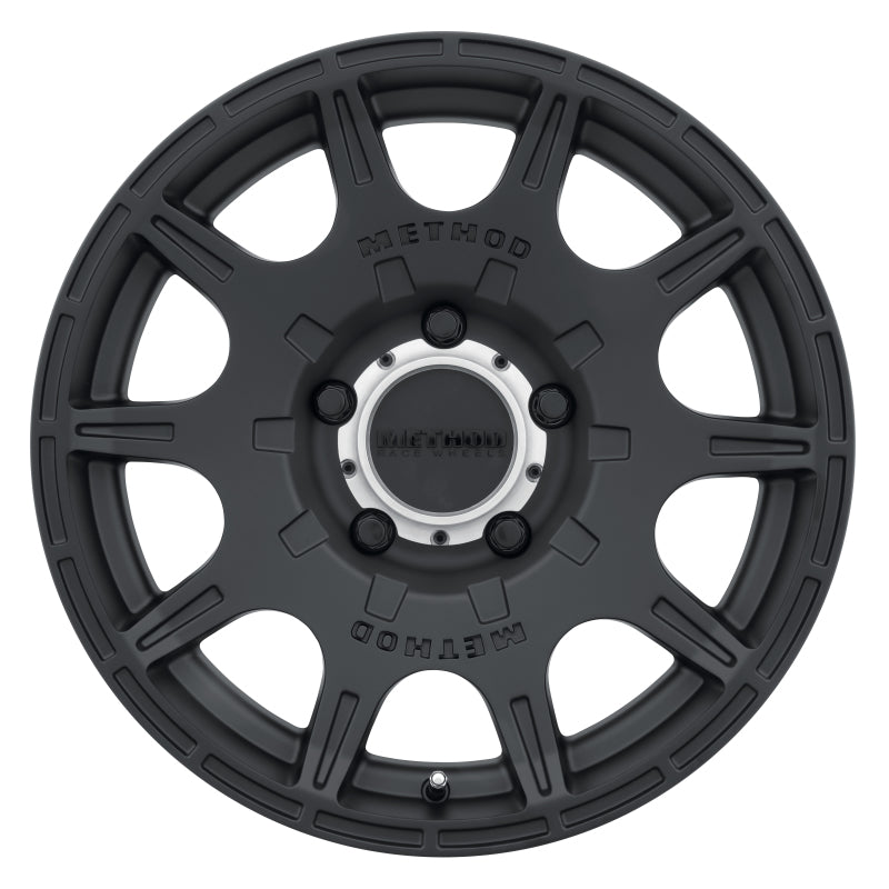 Method MR308 Roost 17x8.5 0mm Offset 5x5 71.5mm CB Matte Black Wheel Secondary image