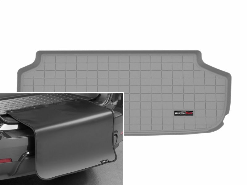 WeatherTech 2026 Hyundai Ioniq 9 Behind 3rd Row Cargo Liner w/Bumper Protector - Grey Secondary image