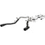 MagnaFlow SYS Cat-Back 2017 Ford F-150 Raptor 3.5L Dual Black Coated 3in Tips exhaust system parts for offroad performance upgrades.