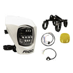 Rigid Industries Adapt XE LED Moto Kit - Black with wiring and mounts