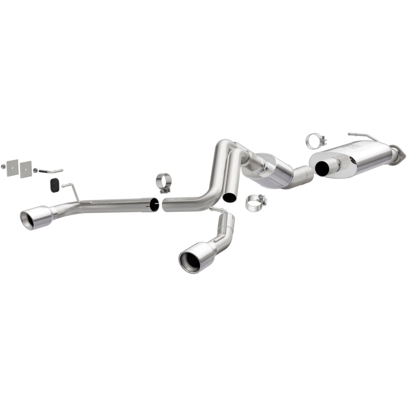 MagnaFlow Sys C/B 07 GM Hummer H2 Split Rear exhaust system components