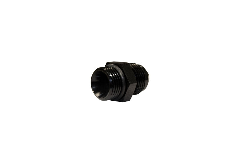 Fleece Performance Universal -8AN to 3/4in-16 Straight Male w/ O-Ring - Black Secondary image