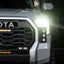 Baja Designs 2022 Toyota Tundra S1 Vent Kit front view with LED lights