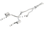Borla 15-16 Dodge Challenger SRT/Scat Pcak 6.4L V8 ATAK Catback Exhaust system parts and components.