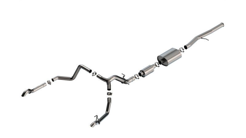 Borla 22-23 Chevrolet Silverado 1500 ZR2 & AT4X 6.2L CC SB 147.5in WB S-Type Cat-Back exhaust system for trucks