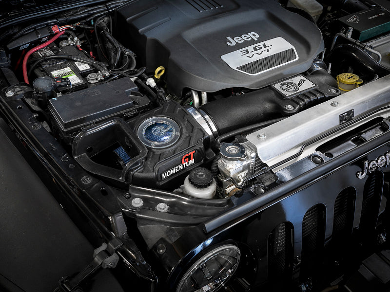 aFe Momentum GT Pro 5R Cold Air Intake System 12-18 Jeep Wrangler JK V6 3.6L Secondary image