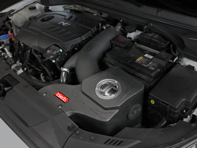 AFE Takeda Momentum Cold Air Intake System w/Pro DRY S Filter Hyundai Veloster N 19-20 Secondary image