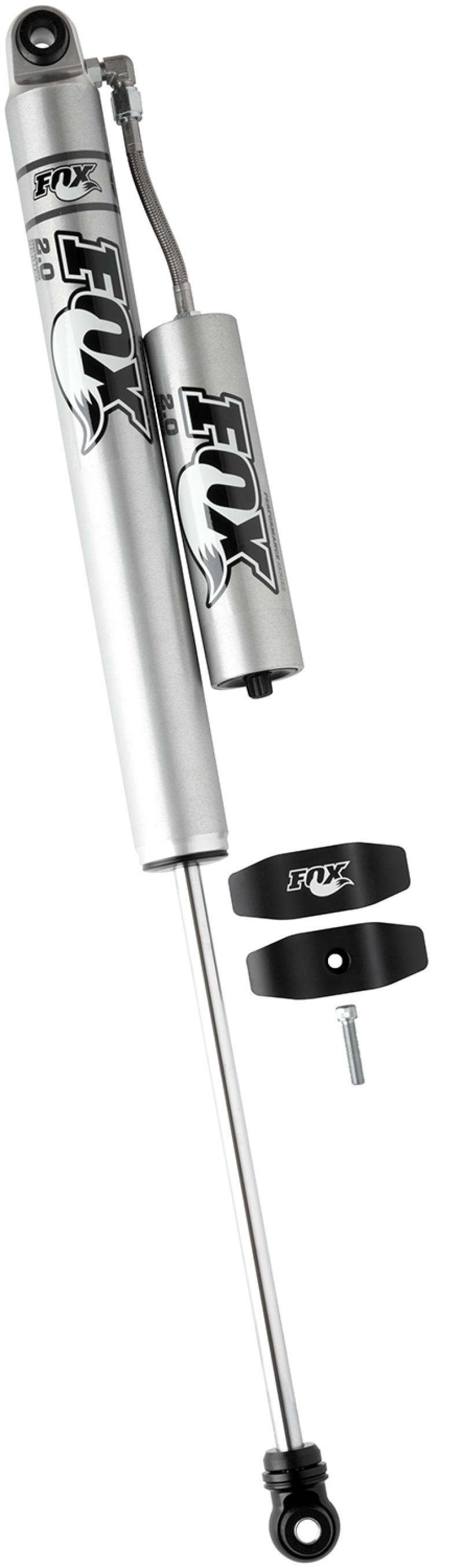 Fox 05+ Ford SD 2.0 Performance Series 13.6in. Smooth Body Remote Res. Rear Shock / 1.5-3.5in. Lift for offroad upgrades
