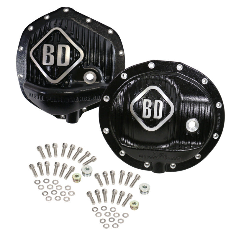 BD Diesel Differential Cover Pack Front & Rear - 14-18 Ram 2500/3500 w/o Rear Coil Springs Secondary image