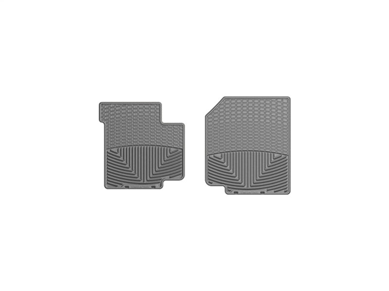 WeatherTech 87-95 Jeep Wrangler Front Rubber Mats - Grey Secondary image