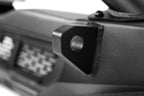 Detail of DV8 Offroad 18-23 Wrangler JL/Gladiator JT Spec Series Front Bumper attachment for offroad performance upgrades.