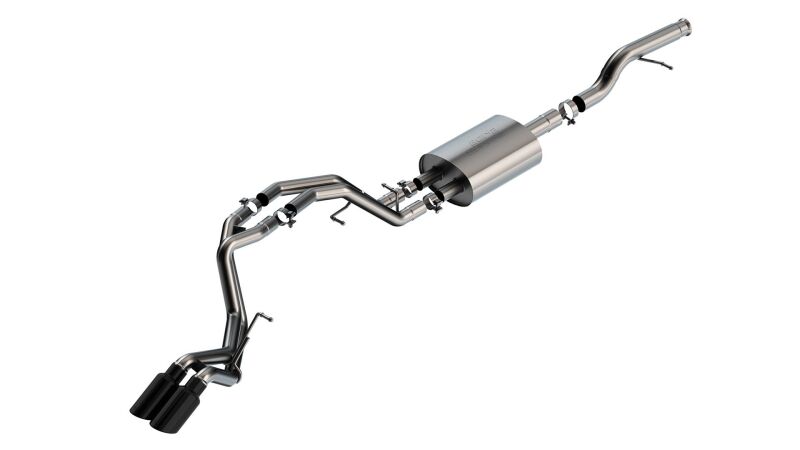 Borla 21-22 Chevrolet Tahoe 5.3L V8 AT 2/4WD S-type Cat-back Exhaust (Black Chrome) for performance upgrades.