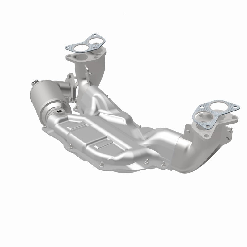 MagnaFlow Conv Direct Fit OEM 16-17 Subaru Impreza/Forester Underbody for off road parts and performance upgrades.
