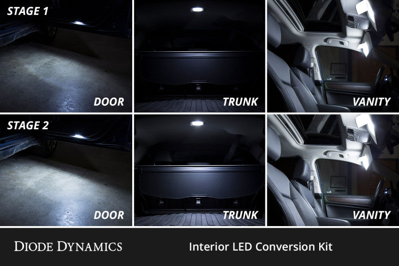 Diode Dynamics 2020+ Subaru Outback Interior LED Kit Cool White Stage 2 Secondary image