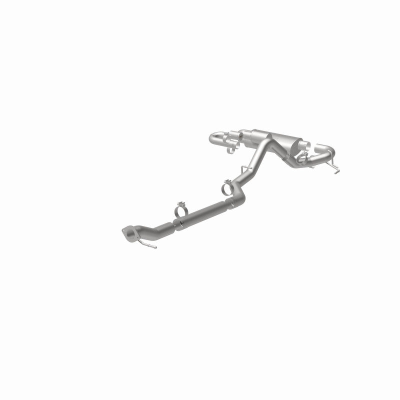 MagnaFlow 2021 Ford Bronco Overland Series Cat-Back Exhaust w/ Single Straight Driver Exit- No Tip for offroad performance upgrades.