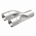 MagnaFlow Smooth Trans Y 2.50inch SS 90 deg. exhaust pipe for offroad upgrades.
