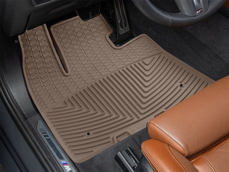 WeatherTech 2019+ BMW X5 40i Front Rubber Mats - Tan Secondary image