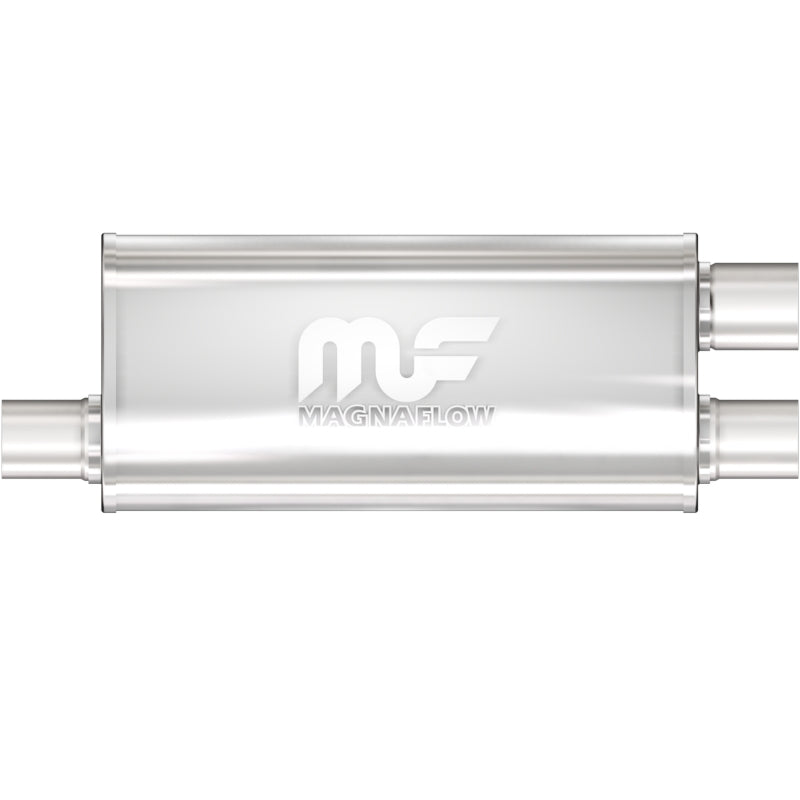 MagnaFlow Muffler Mag SS 18X5X8 2.5X2.25/2.25 for performance offroad parts and truck accessories.