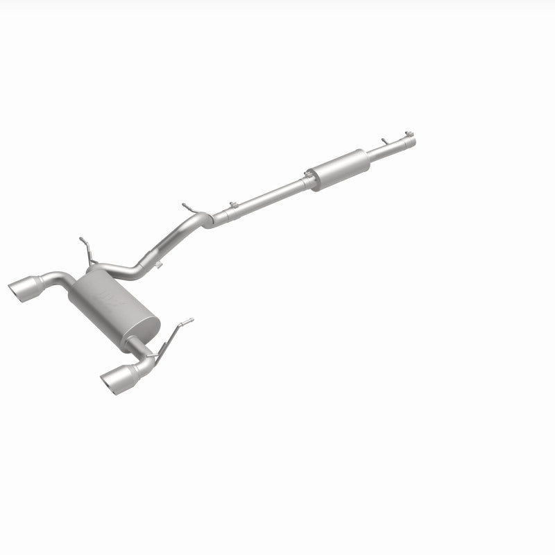 MagnaFlow Cat-Back 12-16 Jeep Wrangler GT 3.6L V6 Black Tips exhaust system for enhanced offroad performance.