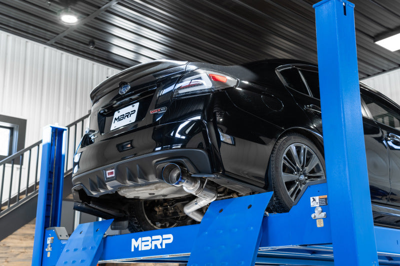 MBRP 15-21 Subaru WRX 2.0L/STI 2.5L/ 11-14 Sed. 3in Cat-Back Single Rear Exit w/ Burnt End Tips-T304 Secondary image
