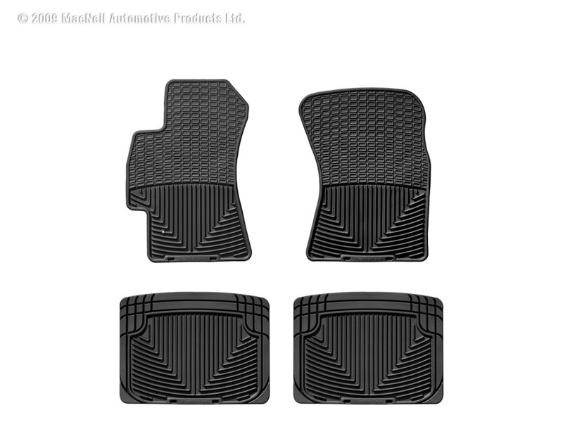 WT Rubber Mats - Rear - Blk Secondary image