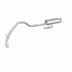 MagnaFlow CatBack 18-19 Ford Expedition V6 3.5L Gas 3in Polished Stainless Exhaust for offroad performance upgrades.