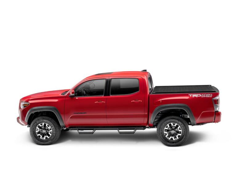 Retrax 2024 Toyota Tacoma 6ft Bed RetraxPRO XR Bed Cover on red truck