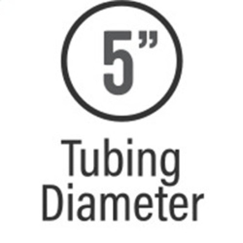 5" Tubing Diameter for MagnaFlow exhaust system performance.
