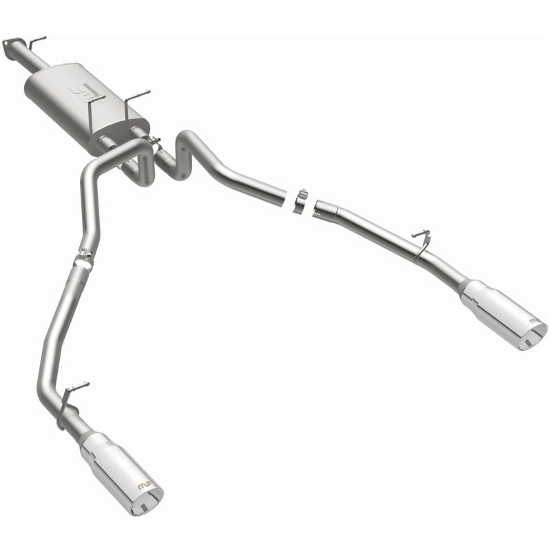 MagnaFlow 2019 Ram 1500 V8 5.7L (Excl. Tradesman) Polished 3in 409SS Cat-Back Exhaust System.