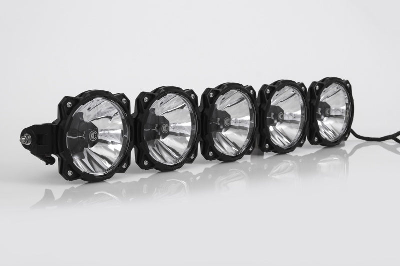 KC HiLiTES Universal 32in. Pro6 Gravity LED 5-Light 100w Combo Beam Light Bar (No Mount) for offroad lighting and electrical.