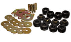 Energy Suspension 93-98 Toyota T100 Black Body Cab Mount Set components for suspension upgrades and offroad performance.