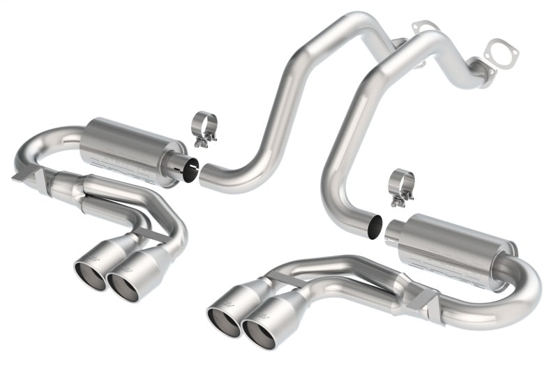 Borla Corvette Z06 Aggressive Catback Exhaust with polished tips