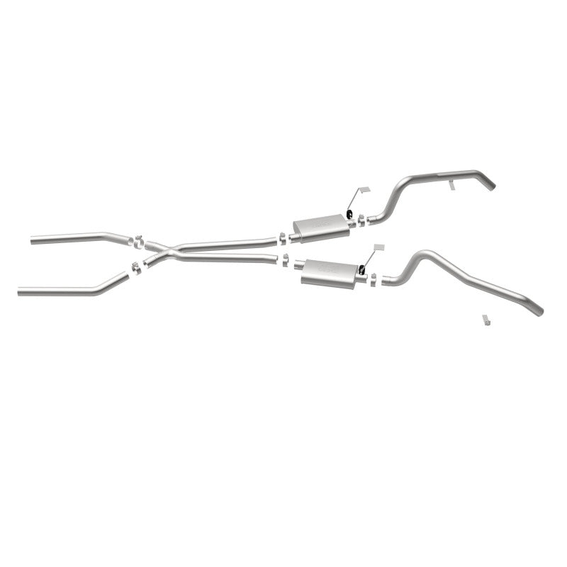 MagnaFlow Sys C/B 67-72 F-Body 2.50inch w/Tru-X exhaust system