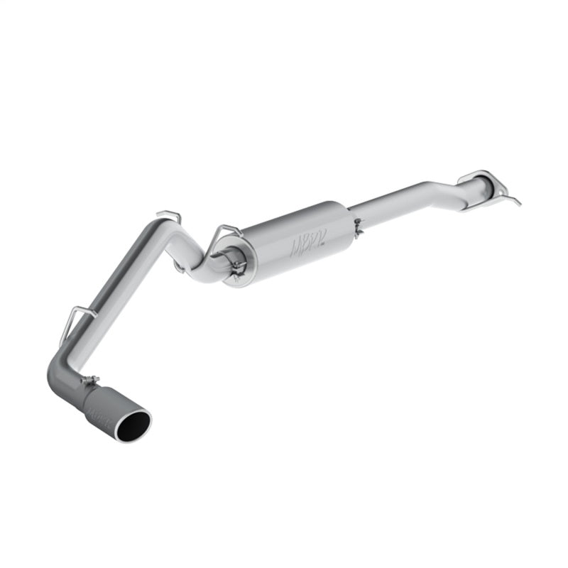 MBRP 17+ Chevrolet Colorado 2.5L/3.6L 3in Cat Back Single Side Exit w/ 4in Tip - AL Secondary image