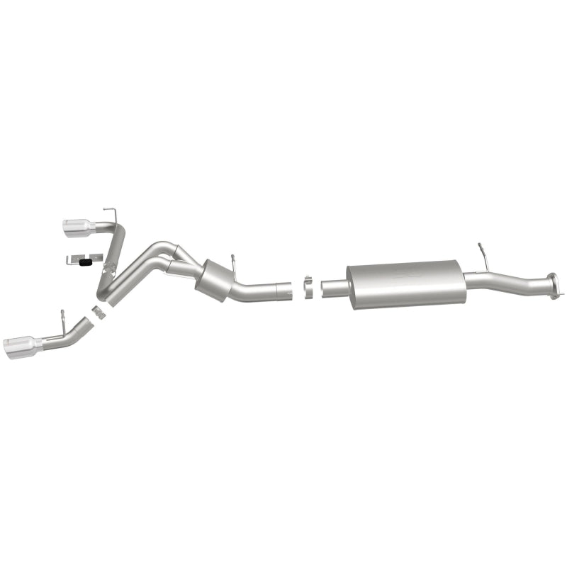 MagnaFlow Sys C/B 07 GM Hummer H2 Split Rear exhaust system