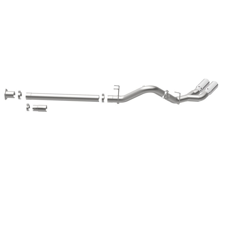 MagnaFlow 08-17 Ford F-250/F-350/F-450 4.6L/6.7 DPF-Back SS 4in Dual Single Passenger Side Rear Exit exhaust system components