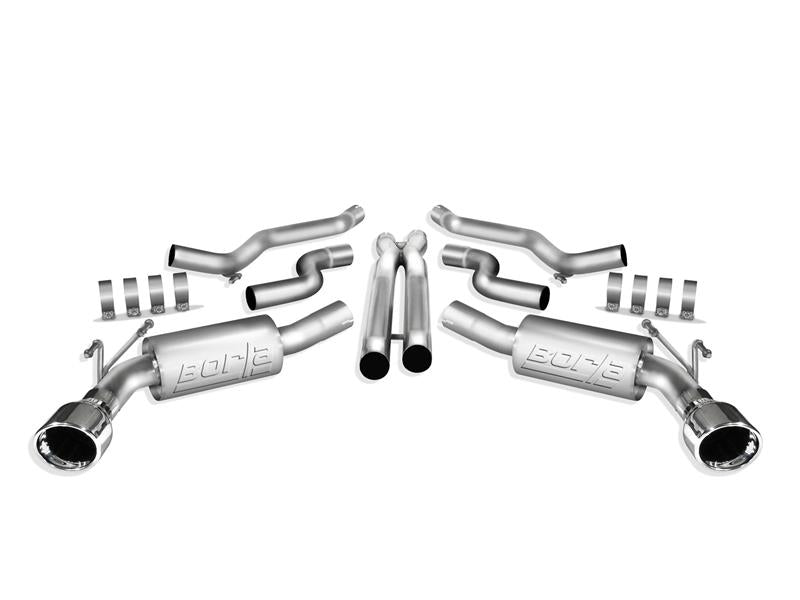 Borla 10-13 Chevy Camaro SS 6.2L 8cyl Aggressive Catback Exhaust Secondary image