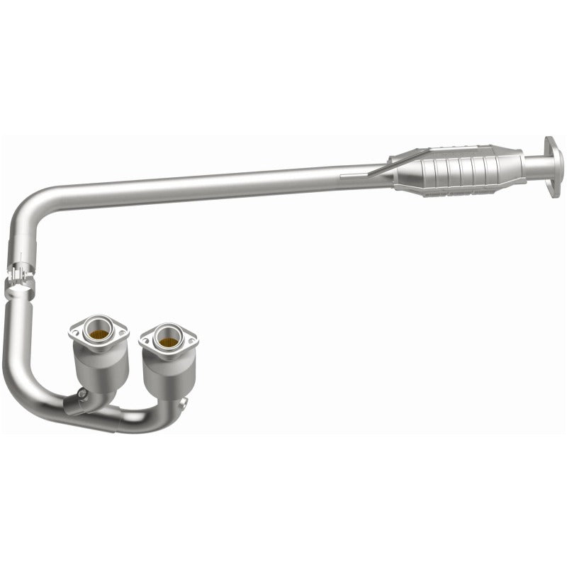 MagnaFlow Conv DF 04-06 Jeep Wrangler 4.0L exhaust system for performance offroad parts.